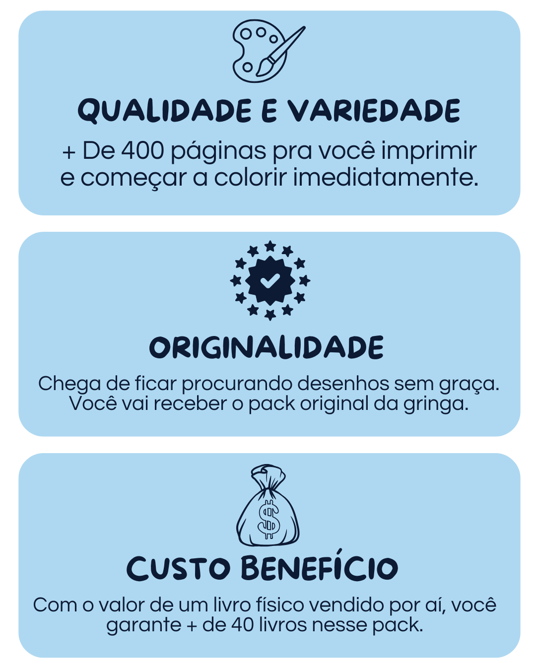 Imagem dois cadernos para colorir, tema Bobbie Goods